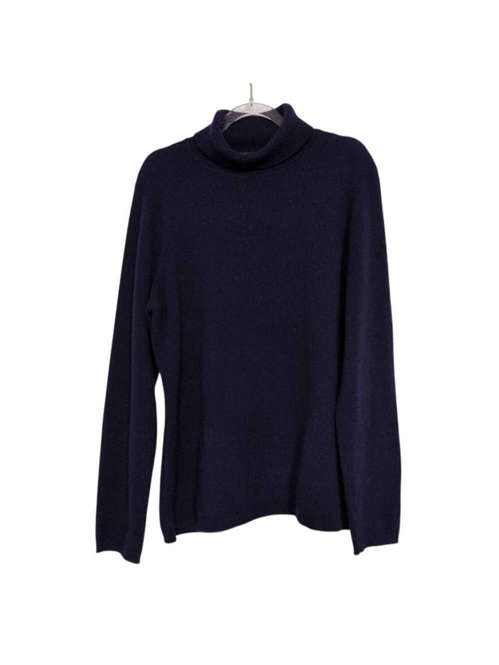 Charter Club 100% Cashmere Turtleneck Womens Size Medium Purple Casual Sweater